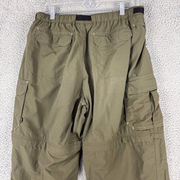REI Convertible Pants‎ Mens Large Green Hiking Camping Fishing Gorpcore 32x31 - Picture 8 of 16